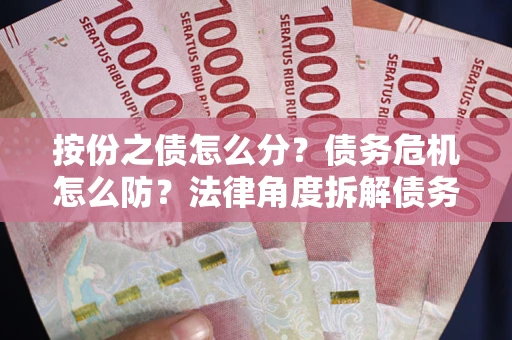 武汉按份之债怎么分？债务危机怎么防？法律角度拆解债务分配与风险自保指南