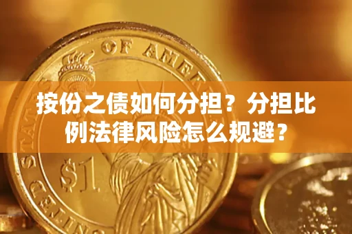 武汉按份之债如何分担？分担比例法律风险怎么规避？