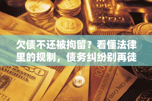 武汉欠债不还被拘留？看懂法律里的规制，债务纠纷别再徒劳奔波