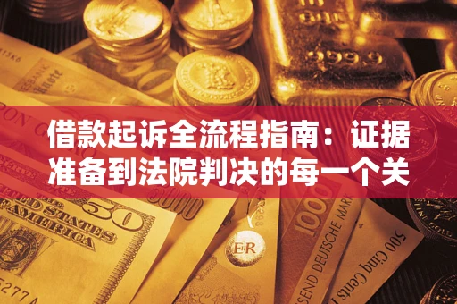 武汉借款起诉全流程指南：证据准备到法院判决的每一个关键步骤