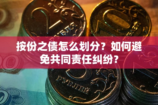 武汉按份之债怎么划分？如何避免共同责任纠纷？