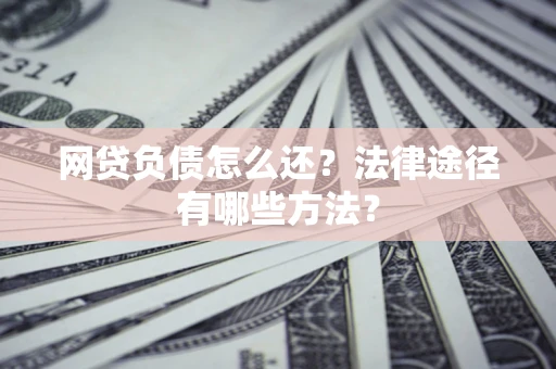 武汉网贷负债怎么还？法律途径有哪些方法？