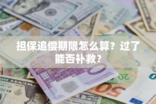 武汉担保追偿期限怎么算？过了能否补救？